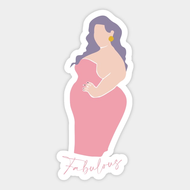 Fabulous Sticker by candelanieto